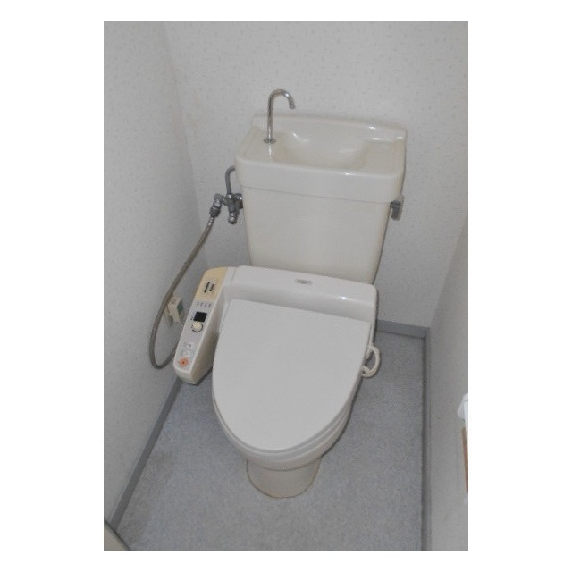 納米里戸建のトイレ