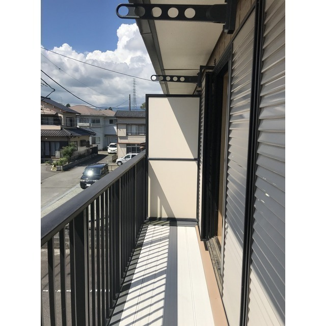 シティハイムぐみ沢Ｋのバルコニー