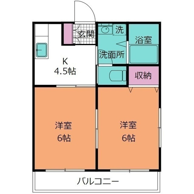 ヤマヨシマンションの間取り