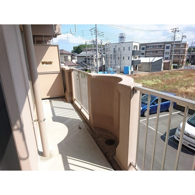 サニーハイツのバルコニー