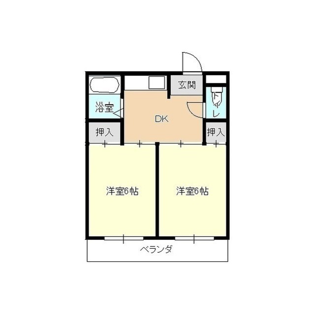ワタナベハイツの間取り
