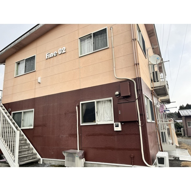 御殿場市印野のアパートの外観