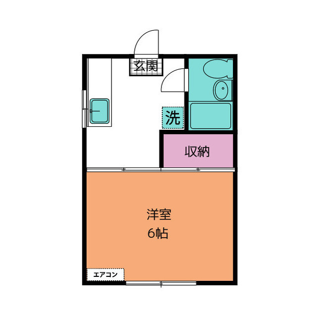 カトレアハイツの間取り