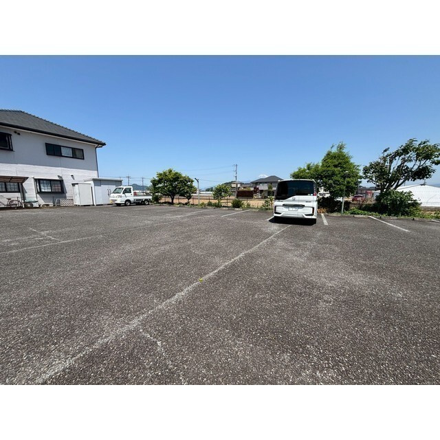 トレピアーニの駐車場