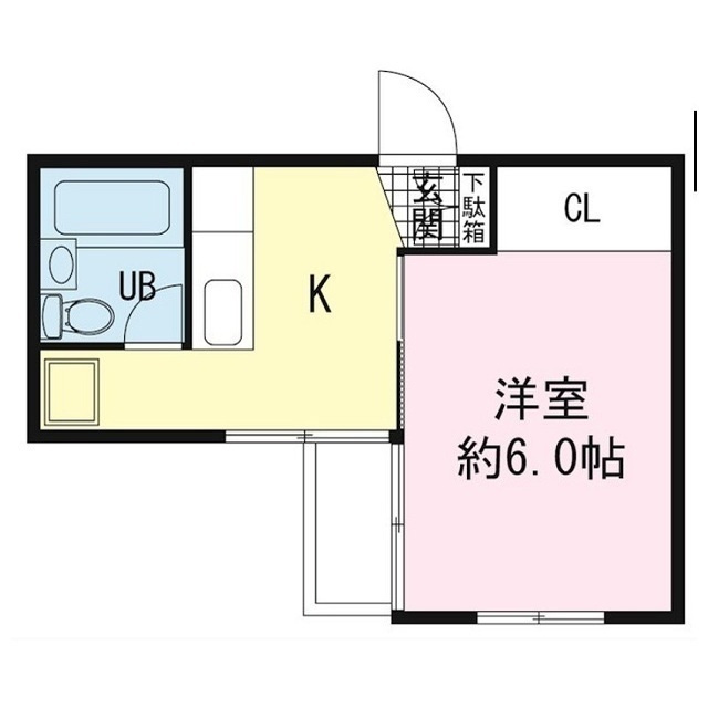 コトブキハイツの間取り