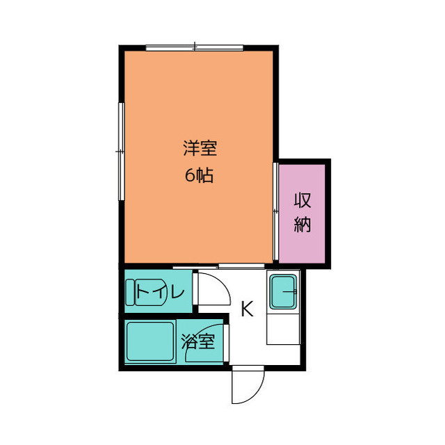 丸正コーポの間取り