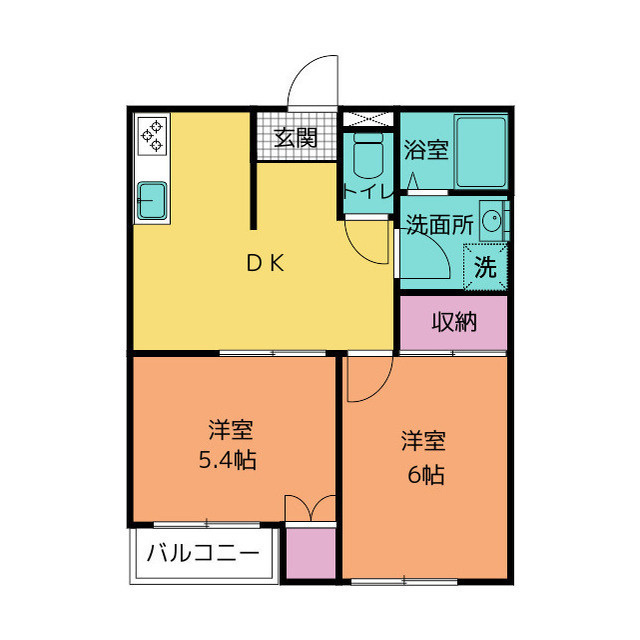 ステーシア優の間取り|間取り図