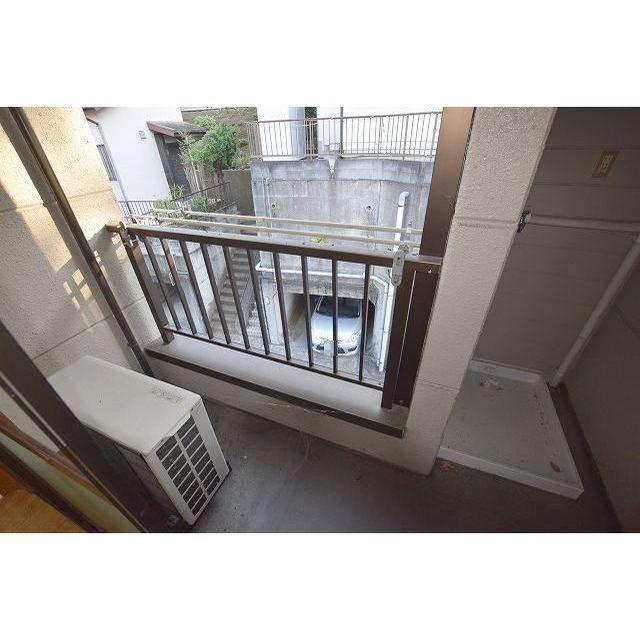 タウンヒル芹沢’９２のバルコニー
