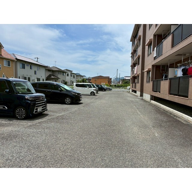 土屋マンションの駐車場