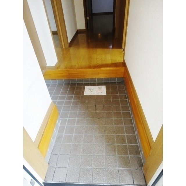 二枚橋コーポの玄関