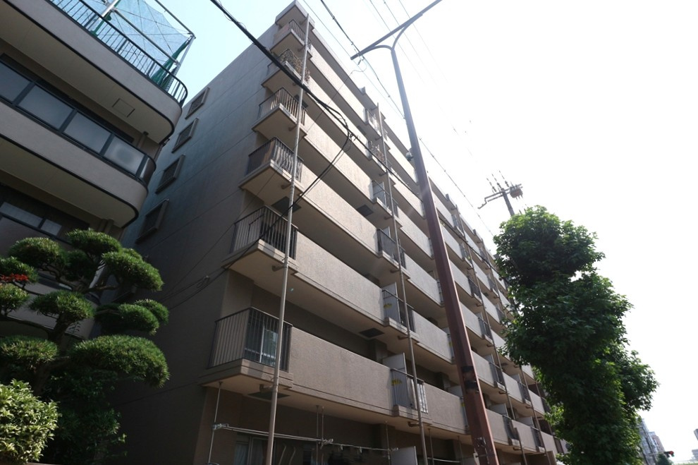 ライオンズマンション住吉公園の外観