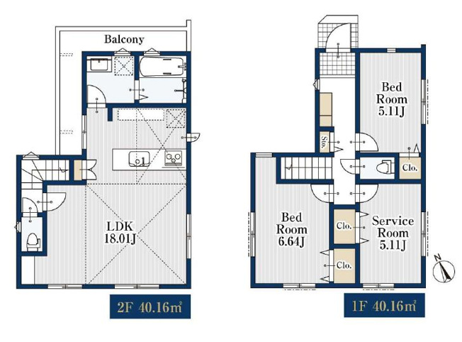 【間取り】 | 府中市新町2丁目　新築戸建　全1棟
