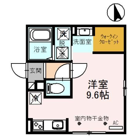 イン・ハピネスⅣの間取り