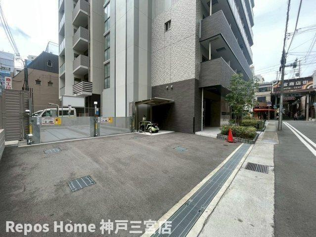 エスリードレジデンス神戸三宮の駐車場
