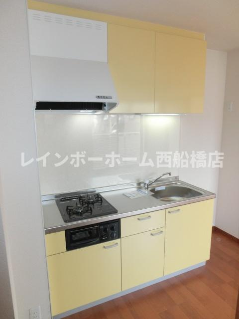 Ｕｐ　Ｔｏｗｎ　海神山のキッチン|※同建物別部屋参考写真です※