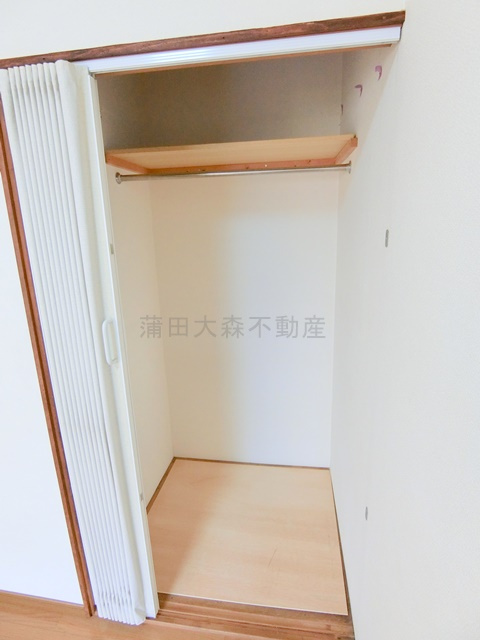 山王ハウスの収納|収納　クローゼット