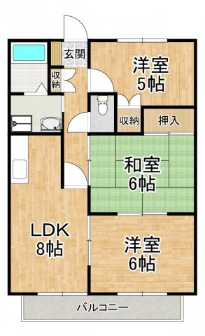 【間取り】 | クラージュ土師