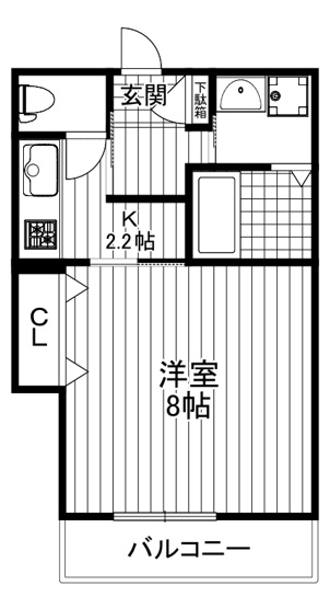 【間取り】 | メゾンヴェリテ三番館
