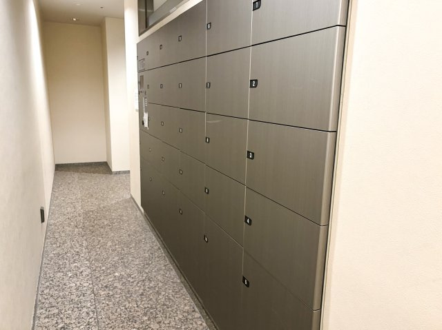 勝どきビュータワーの設備|勝どきビュータワー：便利な宅配ボックス付きマンションです！