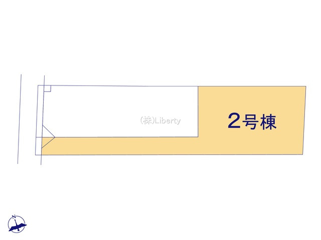 水戸市千波町9期　新築戸建　2号棟の区画図