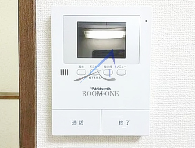 プレアデス新丸子のセキュリティ|モニター付きインターホンです。