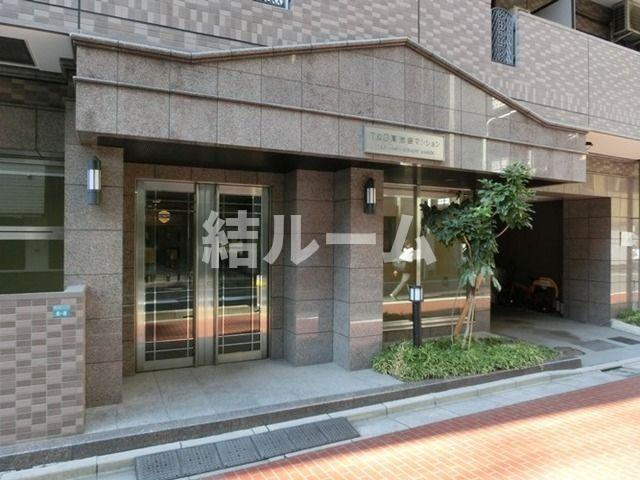 豊島区東池袋３丁目の賃貸マンションのエントランス