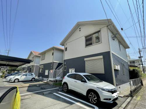 熊本市中央区新屋敷２丁目のアパートの外観