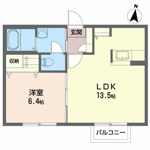 シャーメゾン・クラヴィエの間取り