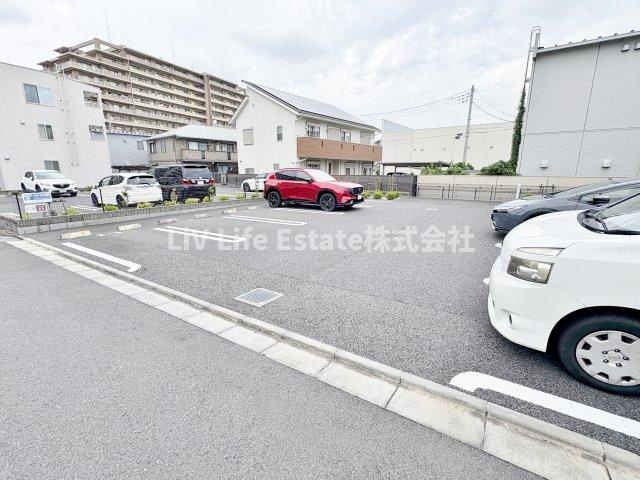 カーサ・フェリーチェの駐車場