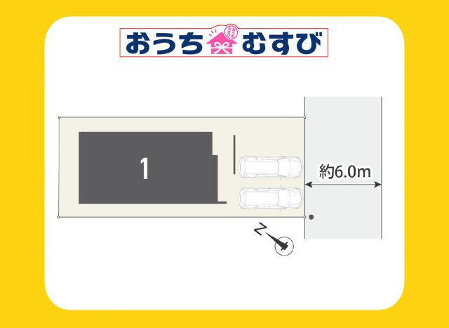 名東区若葉台0517①(全1棟)の区画図