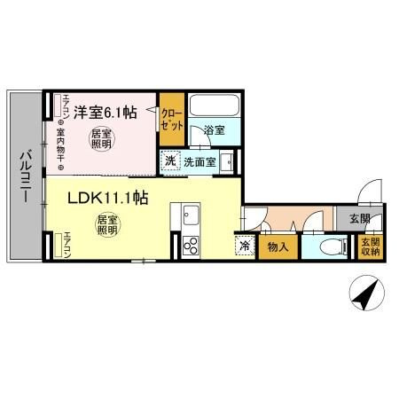 メゾン フレールの間取り