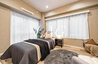 【居間・リビング】 | 三田綱町ハイツ | 洋室のお部屋です。(家具・家電はイメージです)