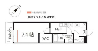 【間取り】 | ハーミットクラブハウス横浜元町