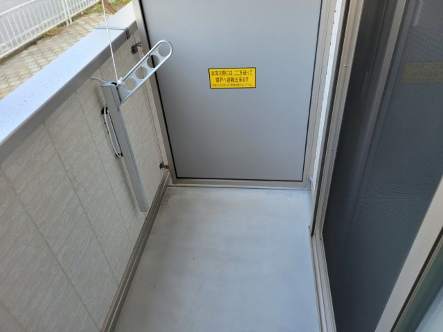 エスペランサ西新町のバルコニー