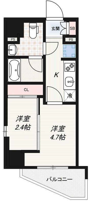 GRAN　PASEO大森の間取り
