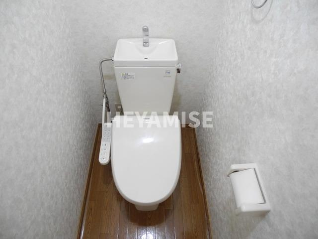 柳原マンションⅡのトイレ|※反転タイプのお部屋写真です。現況を優先します※