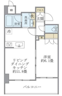【間取り】 | レクシード両国駅前
