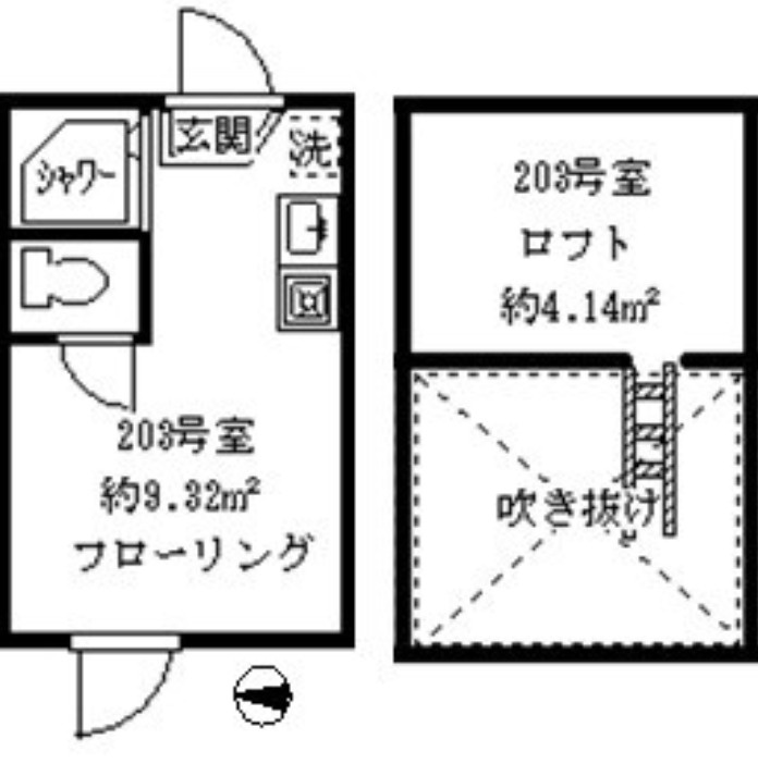 フェリスパッションの間取り