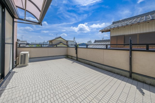 岐阜市東島三丁目戸建のバルコニー