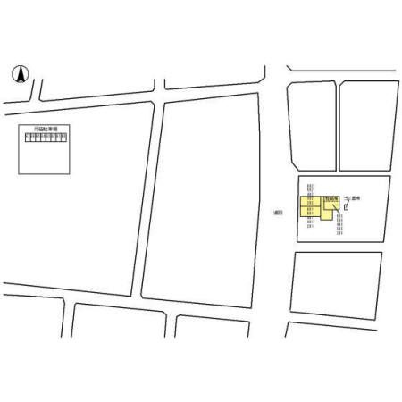 カーサ大手町の区画図