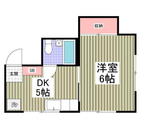 【間取り】 | ハイツ前原