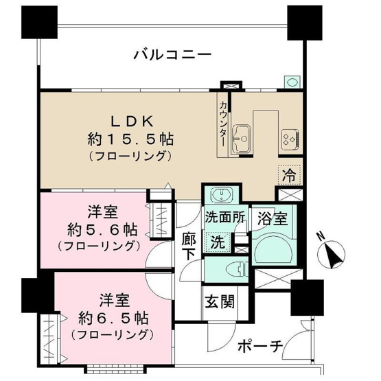 【間取り】 | ライオンズ相模大野ステーションエアリスタ