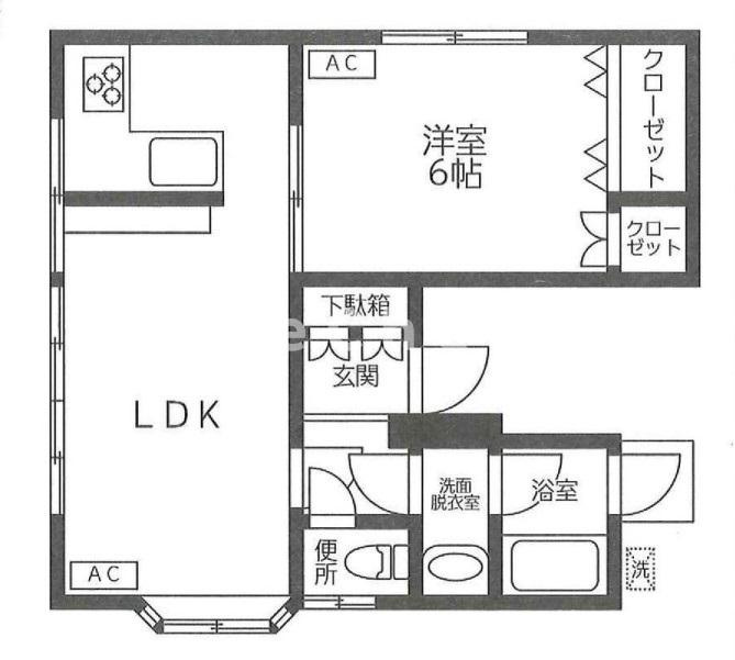 スリーエースビルの間取り
