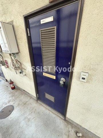 ハイムわかばの玄関