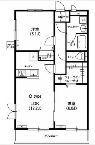 【間取り】 | リブリ・桜レジデンス