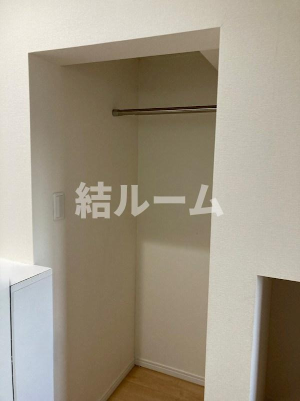 板橋区志村１丁目のアパートの収納
