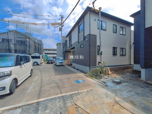 【新築分譲住宅】川越市南大塚3丁目の前面道路含む現地写真
