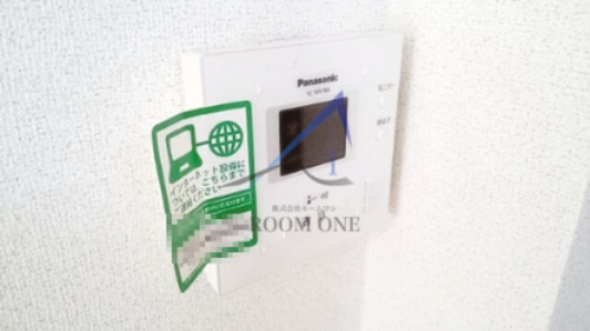 インプレス　グレースⅠのセキュリティ|モニター付きインターホンです。