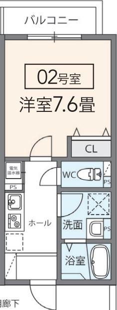 AILE岡場の間取り