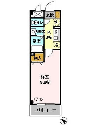  ラ・ヴェーヌ の間取り